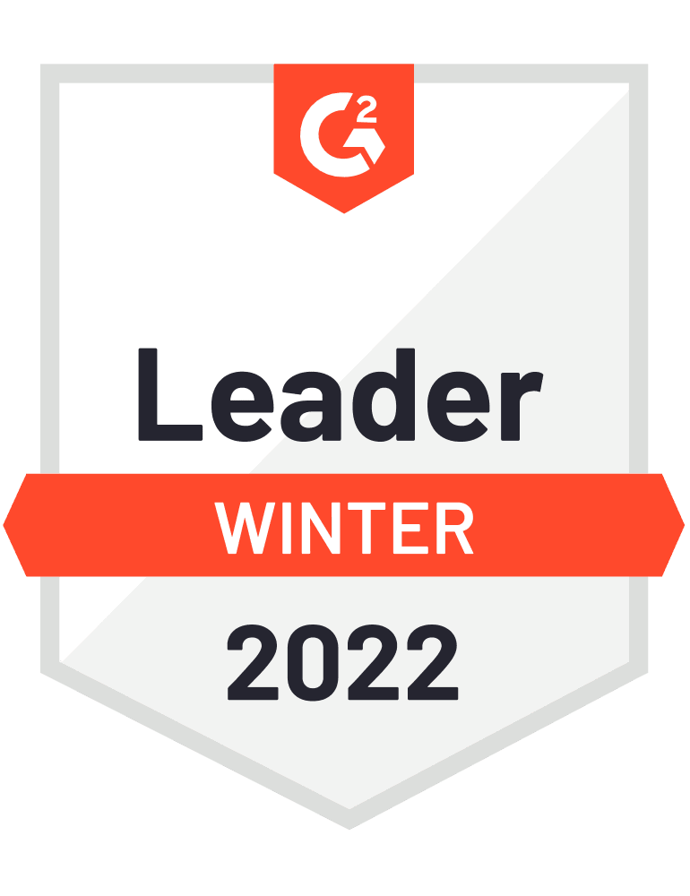 G2 Leader Award - Winter 2022