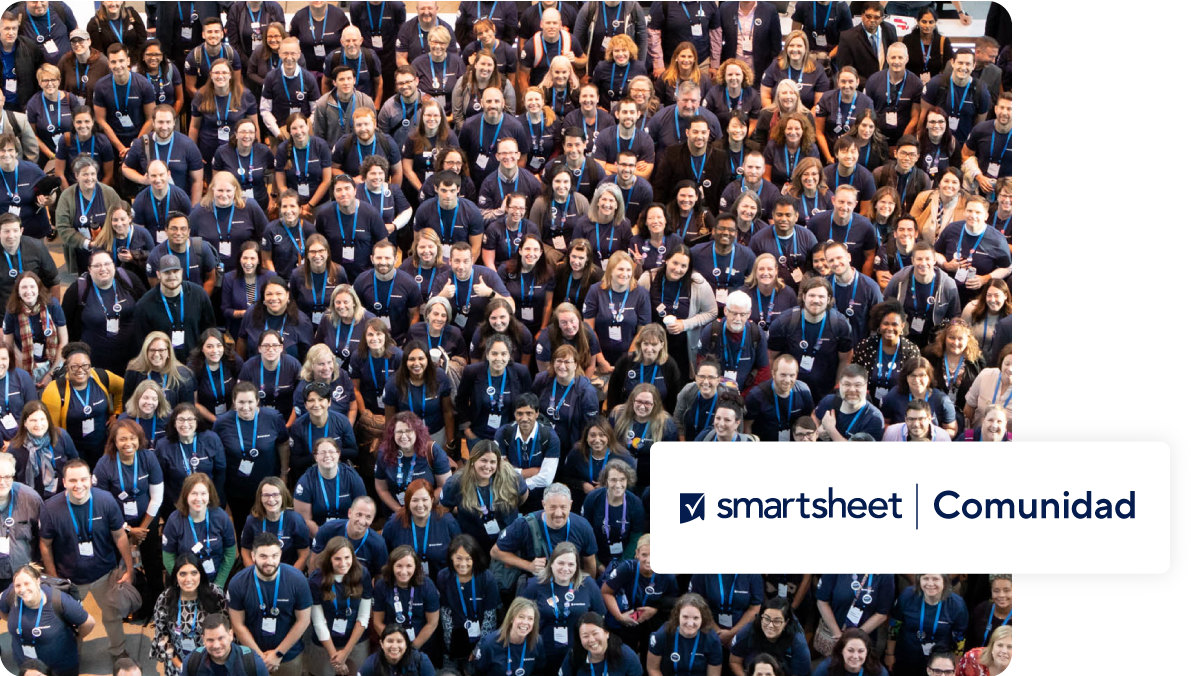 comunidad de smartsheet de la plataforma