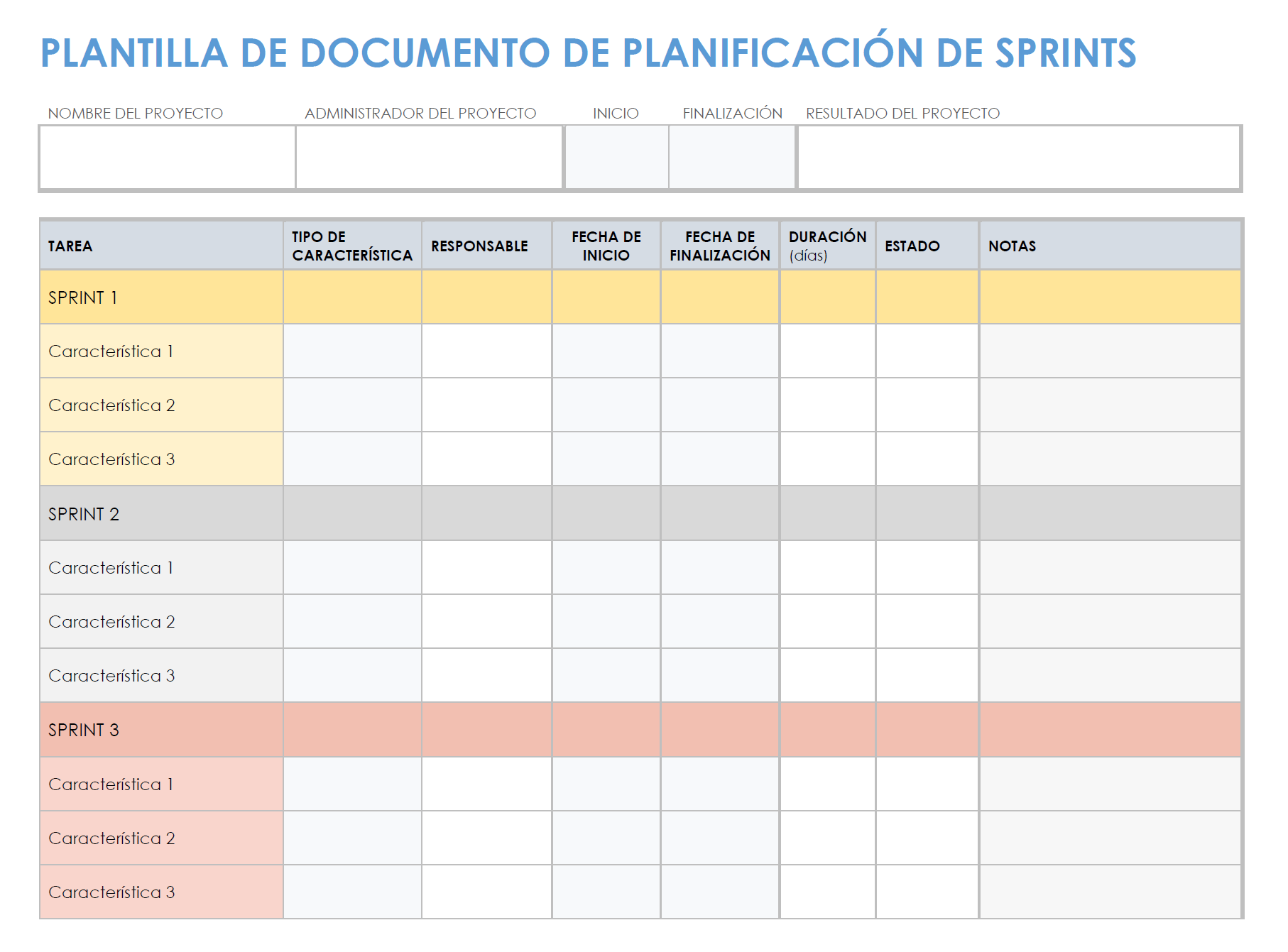 Documento de planificación de sprint