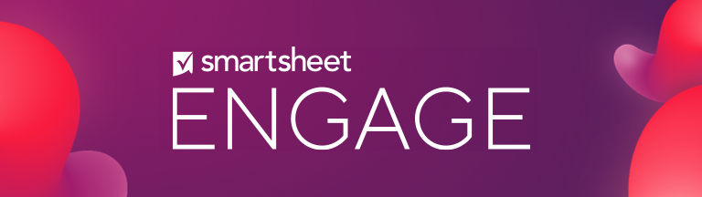 Smartsheet ENGAGE Merchandising Graphic