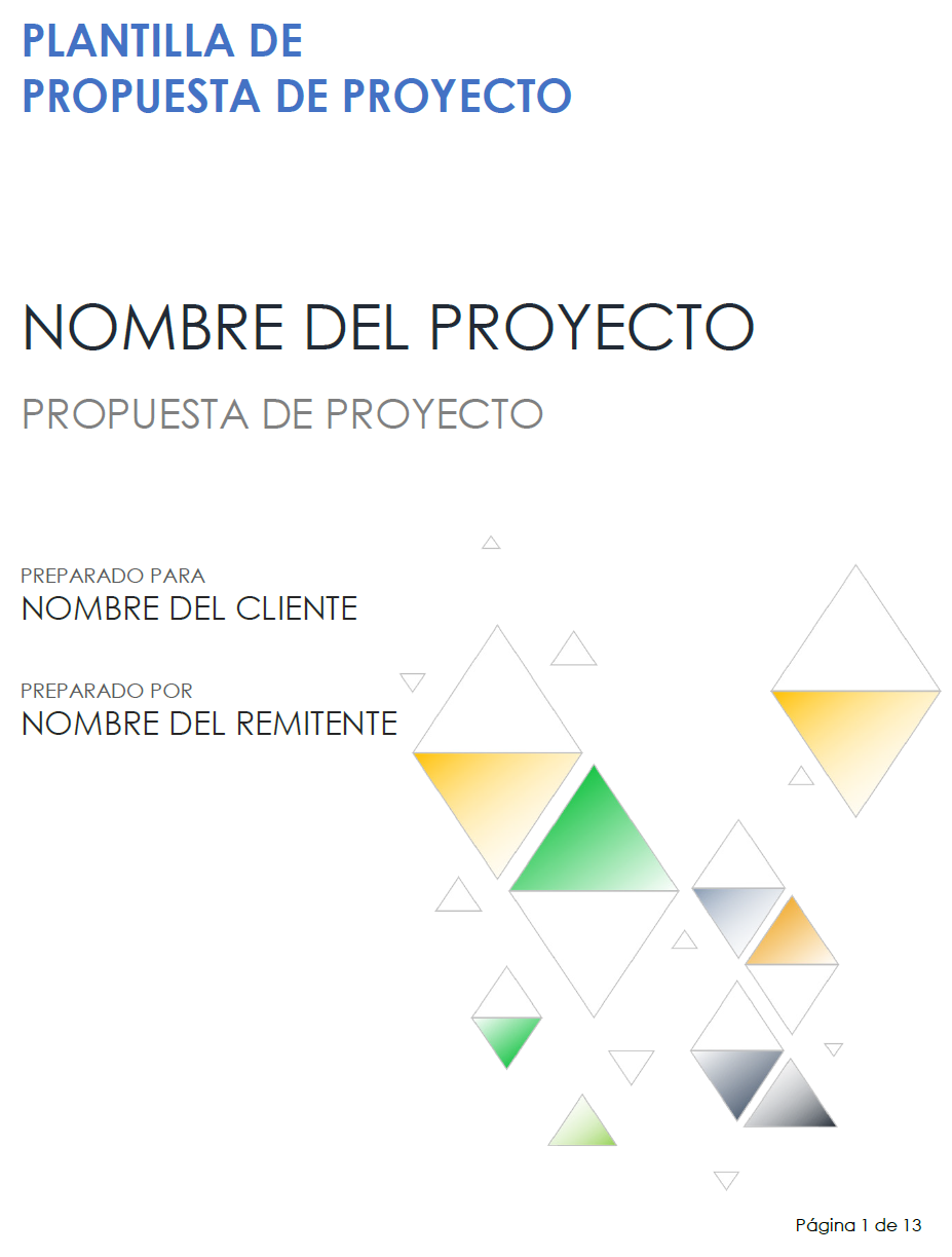  Plantilla de propuesta de proyecto