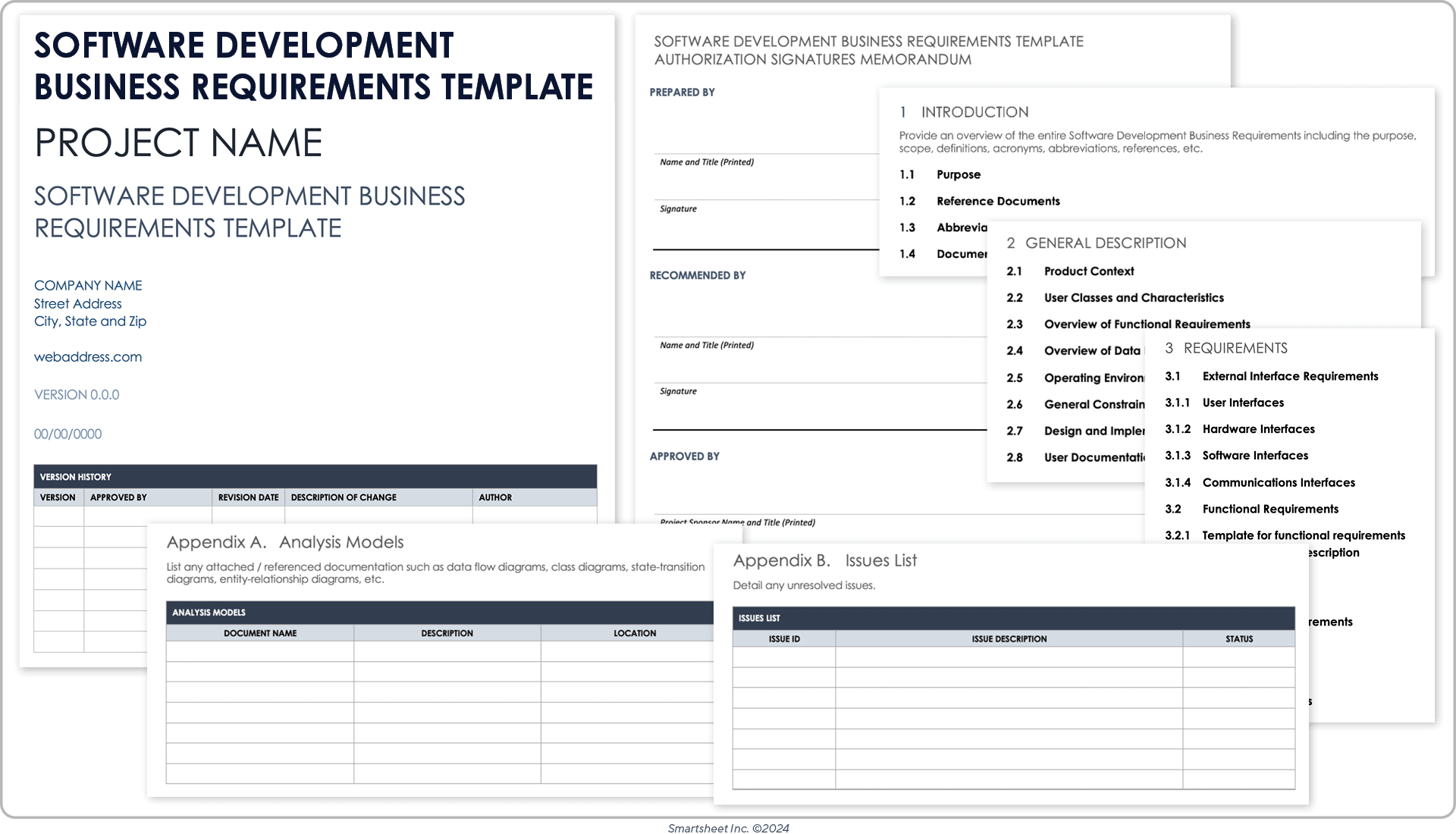 Plantilla de documentos de requisitos de software