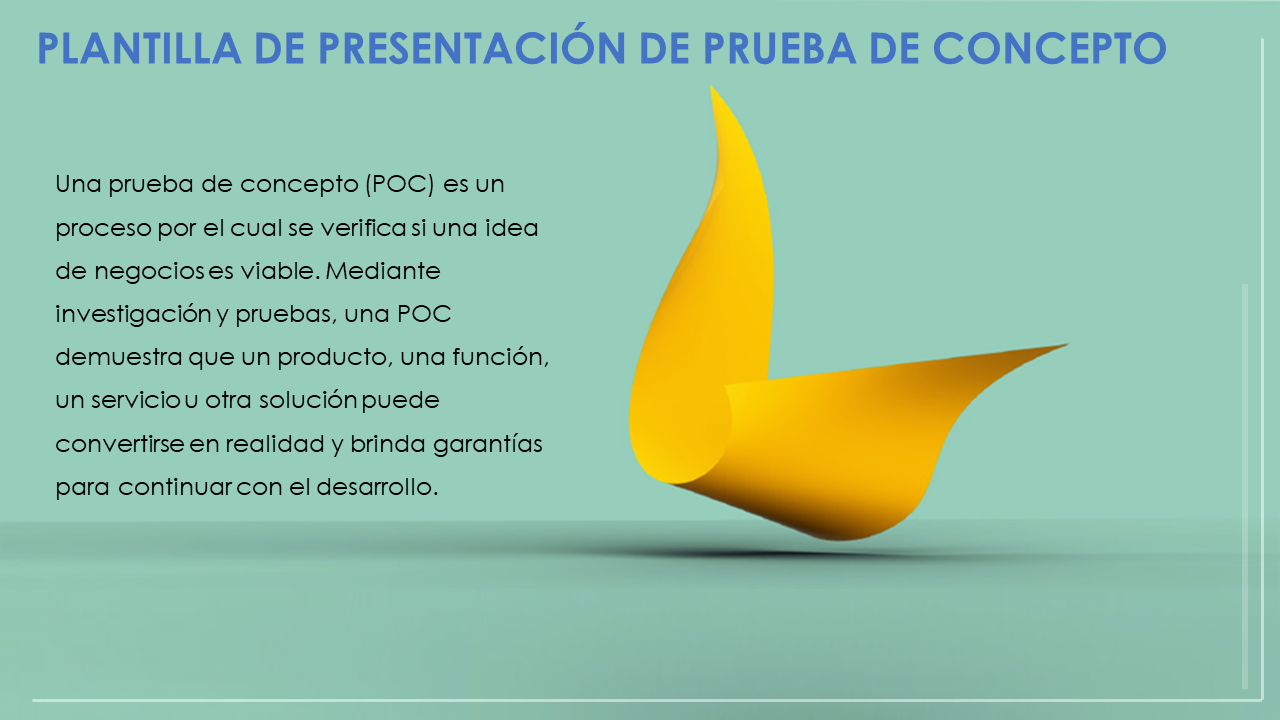  Plantilla de presentación de prueba de concepto