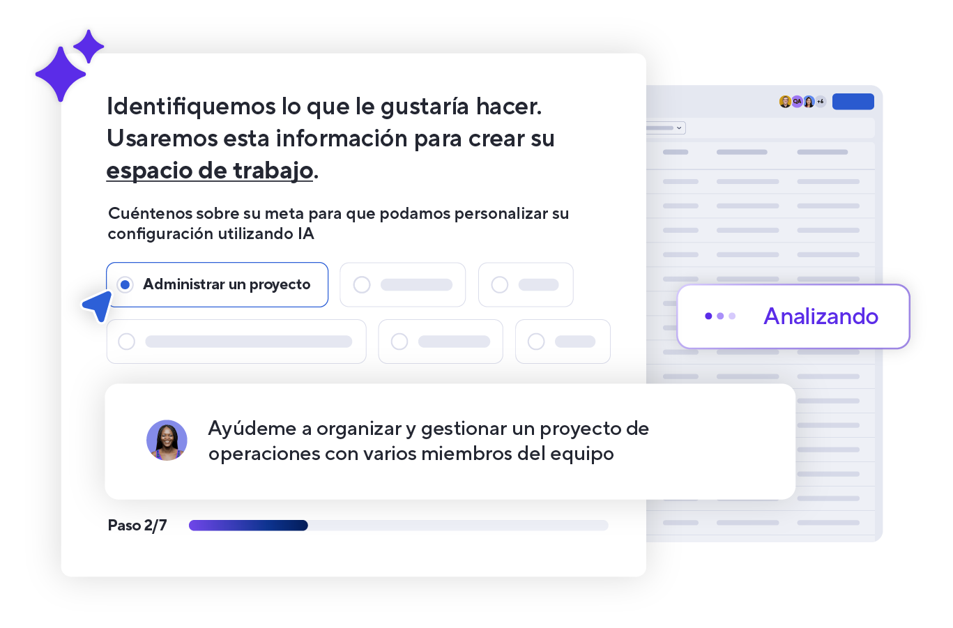 Get onboarded quickly with Smartsheet AI