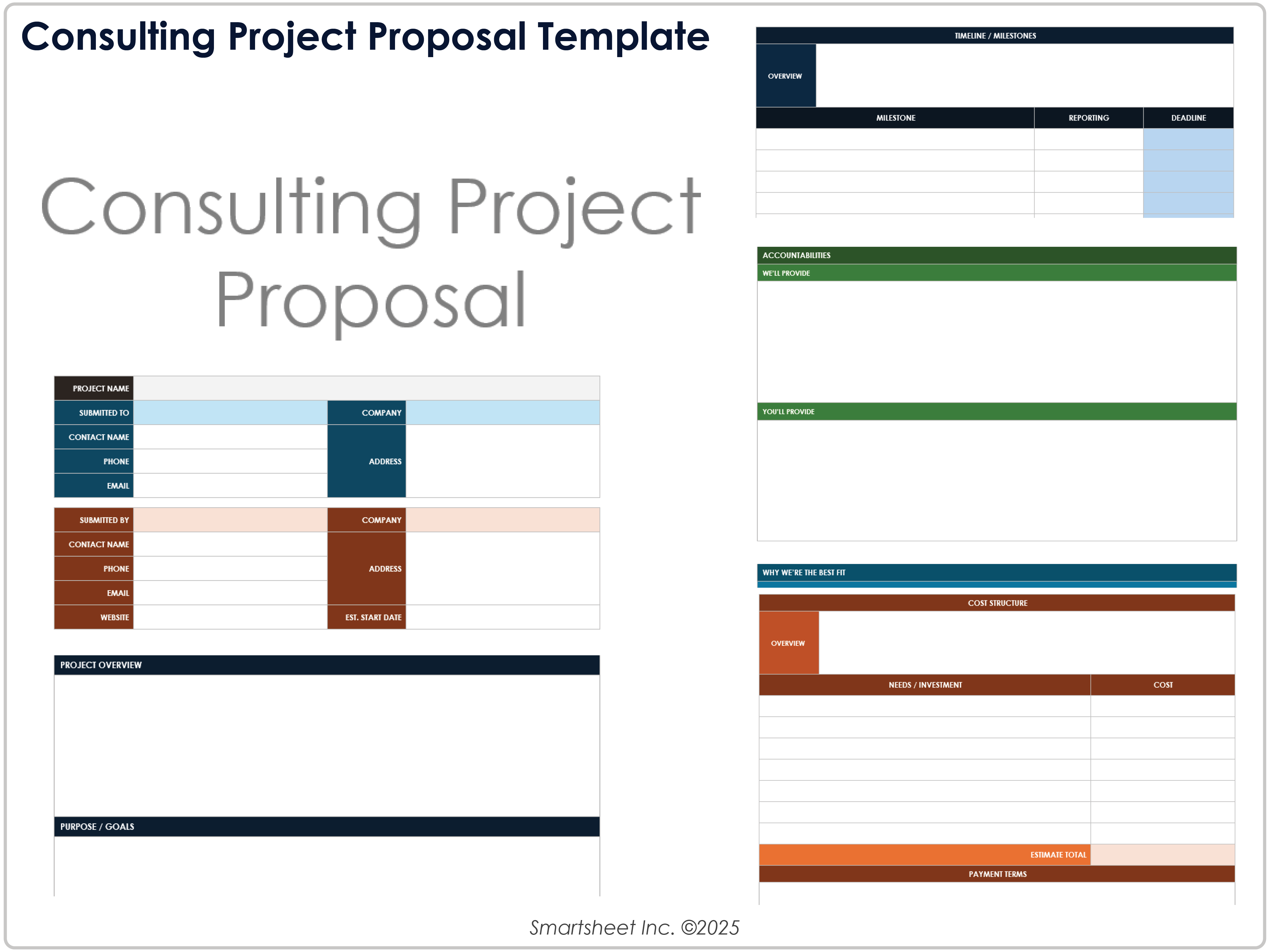 Consulting Project Proposal Template