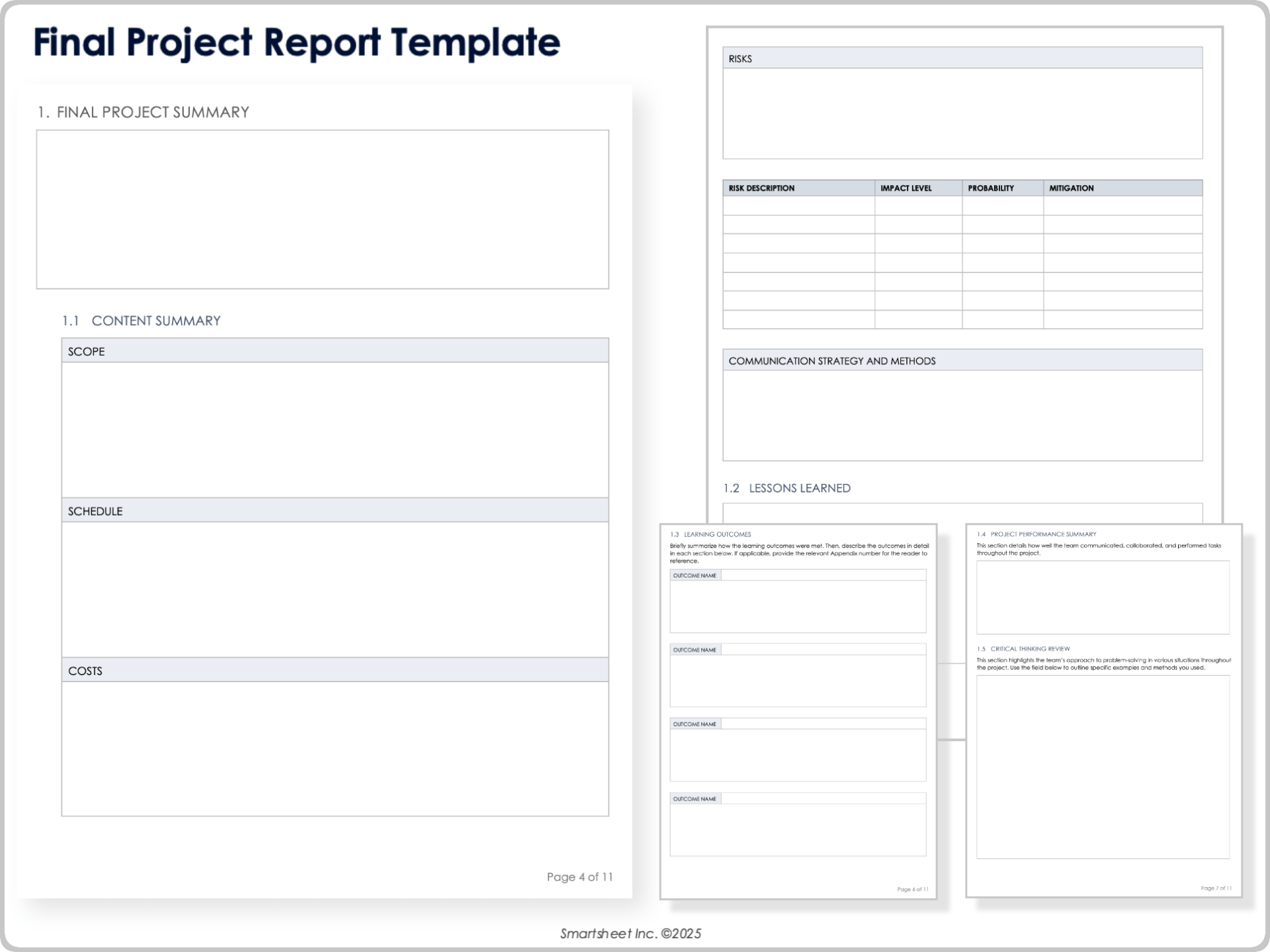 final project report template