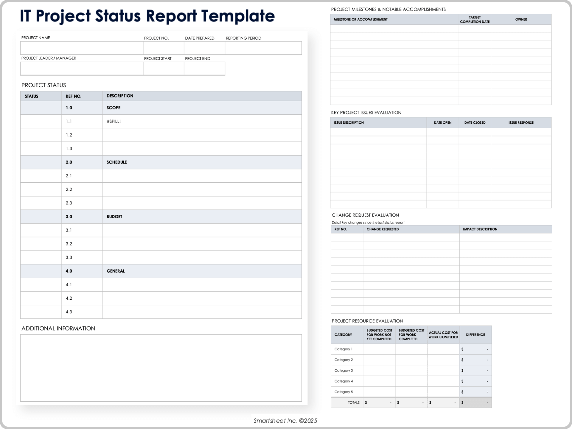IT Project Report Template