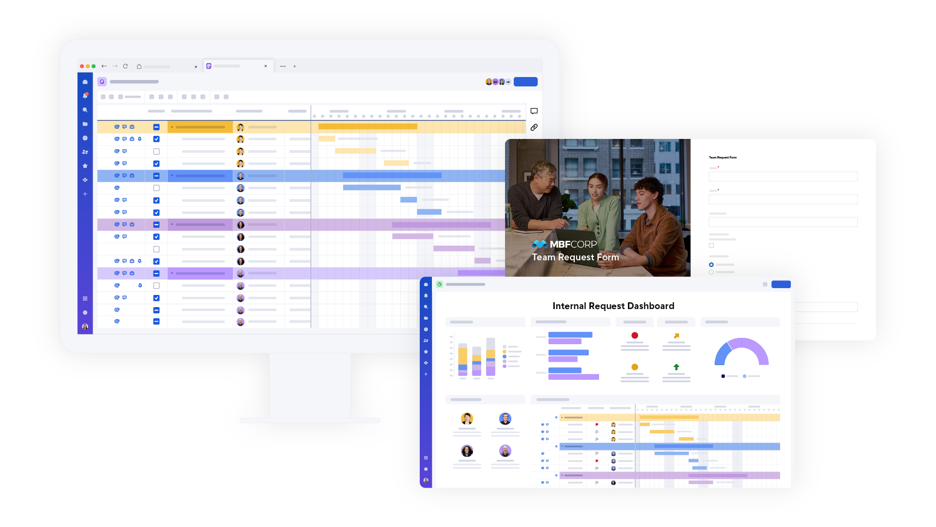 Smartsheet on desktop