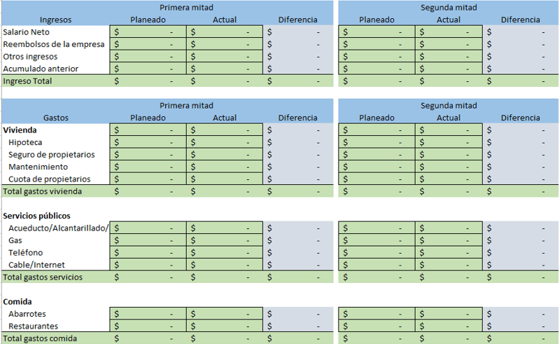 Plantillas de Ppto. gratis en Excel para cualquier uso