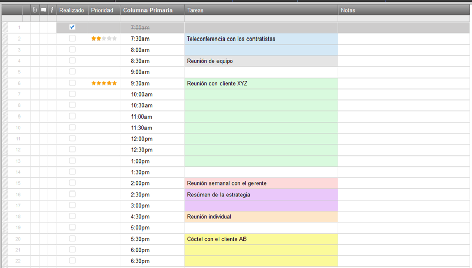 Plantillas de Excel gratis para crear calendarios