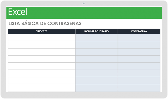 Lista Básica de Contraseñas