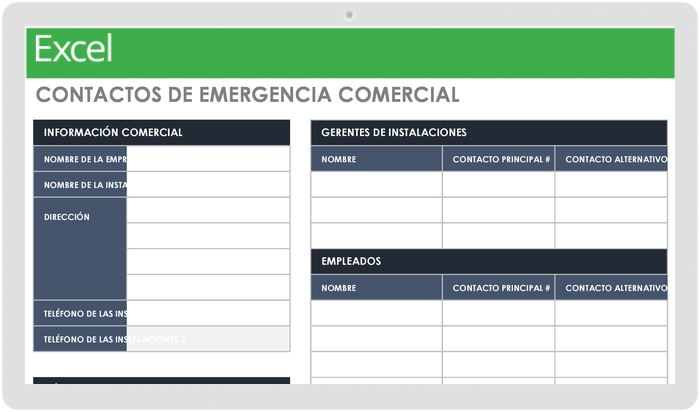 Plantilla Agenda Telefónica  Plantilla agenda de contactos