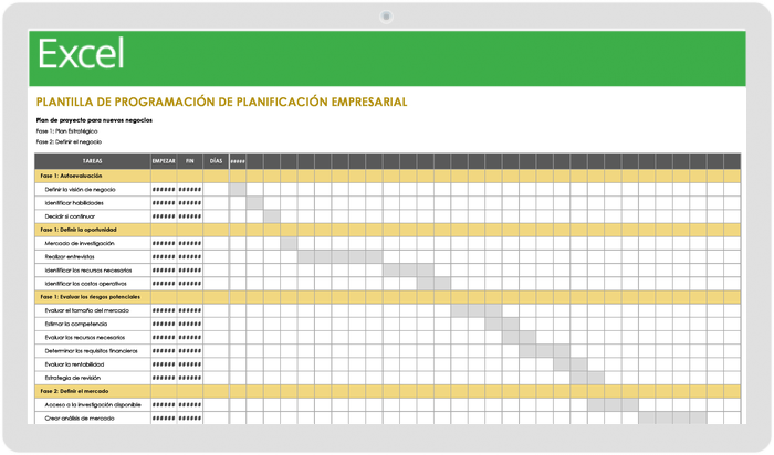 Plantillas Gratuitas De Plan Presupuesto Y Costos Para Empresas Emergentes Smartsheet 5076