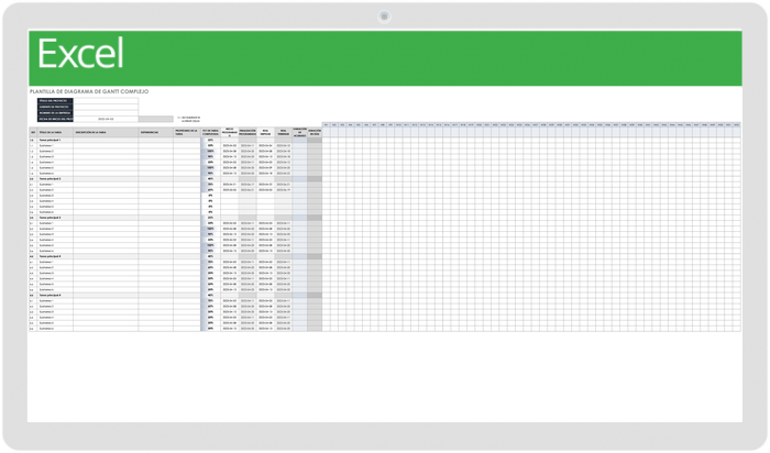 plantilla de excel de diagrama de flujo