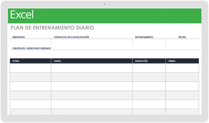 Plan de Entrenamiento Diario