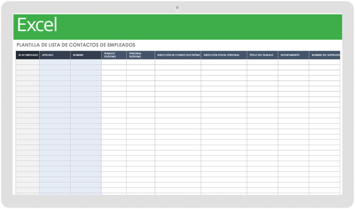 Plantillas gratuitas de lista de contactos | Smartsheet