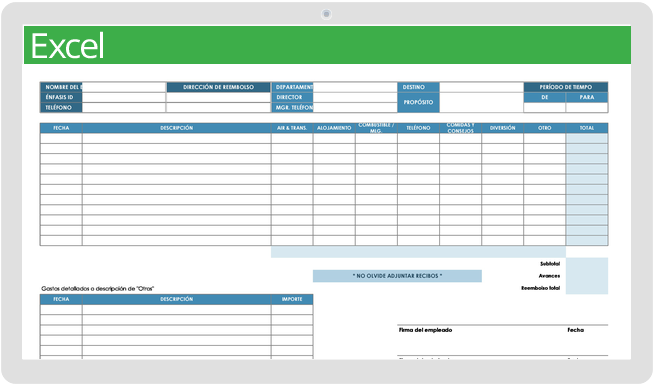 Plantilla de Excel Libro De Cuentas De Ingresos Y Gastos