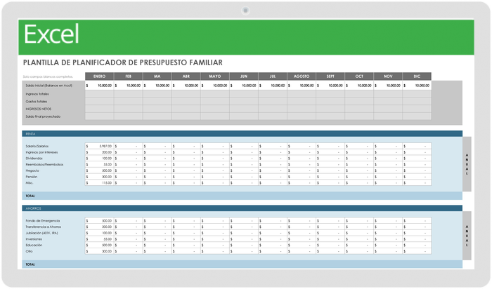 Plantillas Gratuitas De Planificación Financiera Smartsheet 8194