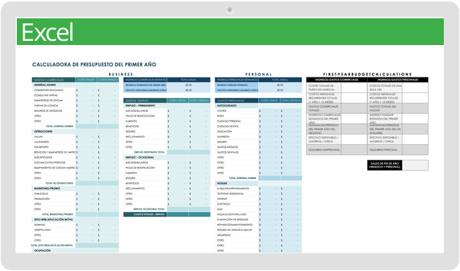 Todas Las Mejores Plantillas De Presupuesto Para Negocios Smartsheet 9396