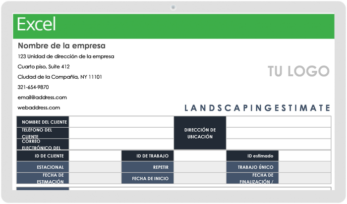 Presupuesto de Paisajismo