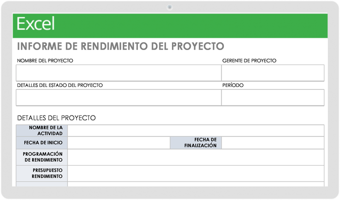 Plantillas Gratuitas De Informe De Proyectos Smartsheet