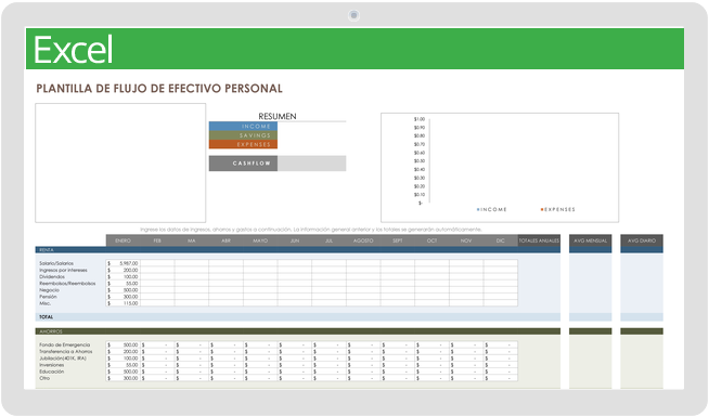 Flujo de caja personal