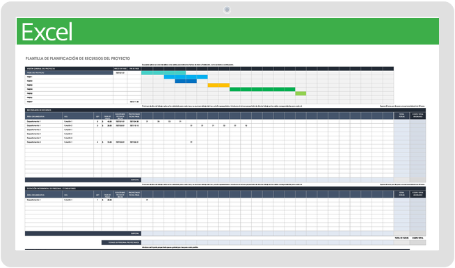 Plantillas Gratuitas De Planificación De Recursos Smartsheet 4921