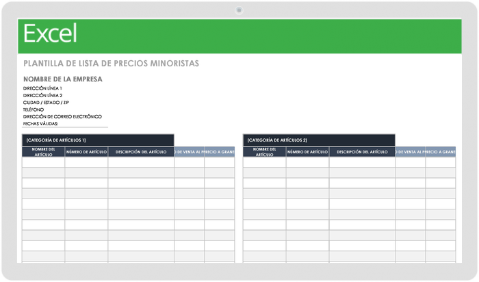 Plantilla gratuita de lista de precios de maquillaje gris simple para editar