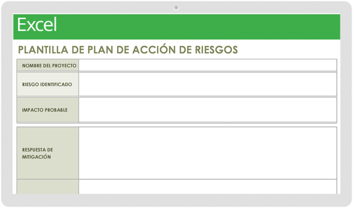 Plantillas Gratuitas Para Planes De Gestión De Riesgos Smartsheet 2863