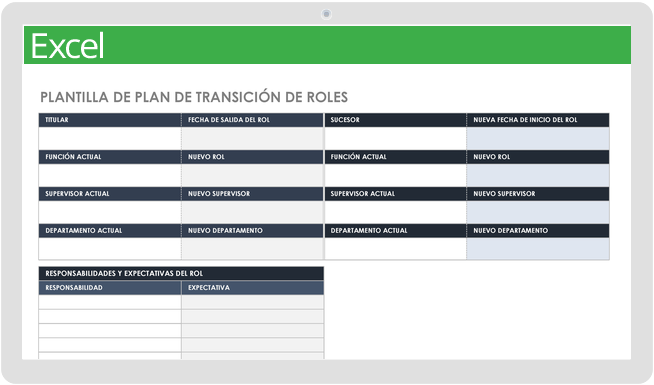 Plan de transición de roles