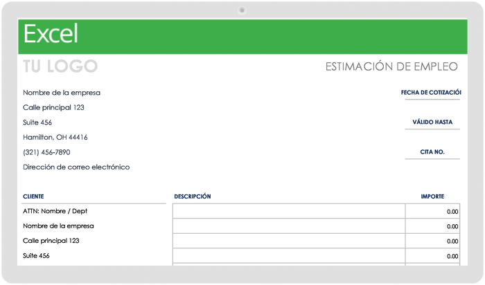 Estimación de Construcción Simple