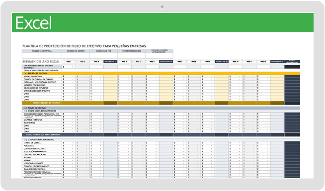 Plantillas gratuitas de pronóstico de flujo de caja | Smartsheet