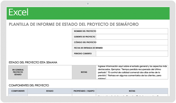 Plantillas gratuitas de informe de proyectos | Smartsheet