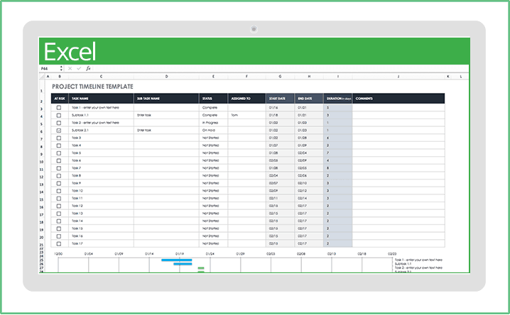 Plantillas Excel Para Administracion De Proyectos Gratuitas Smartsheet