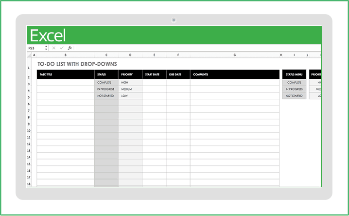 Plantillas Excel para administración de proyectos gratuitas