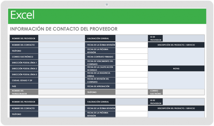 Plantillas Gratuitas De Lista De Contactos Smartsheet 9966