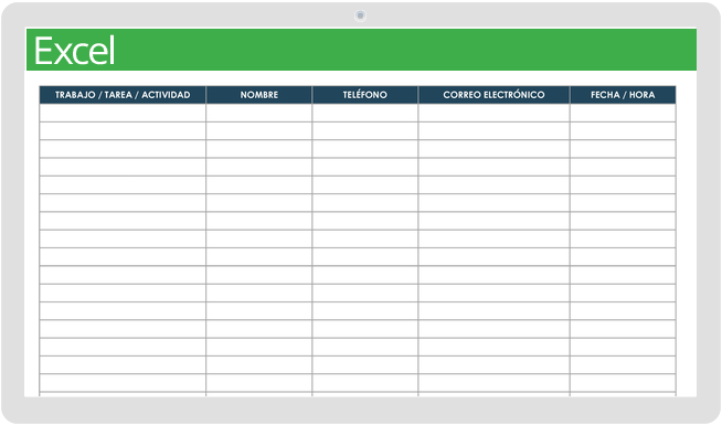 Hojas de cálculo y plantillas de asistencia gratuitas | Smartsheet