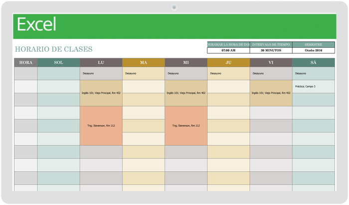 Plantillas gratuitas de cronograma semanal para Excel - Smartsheet