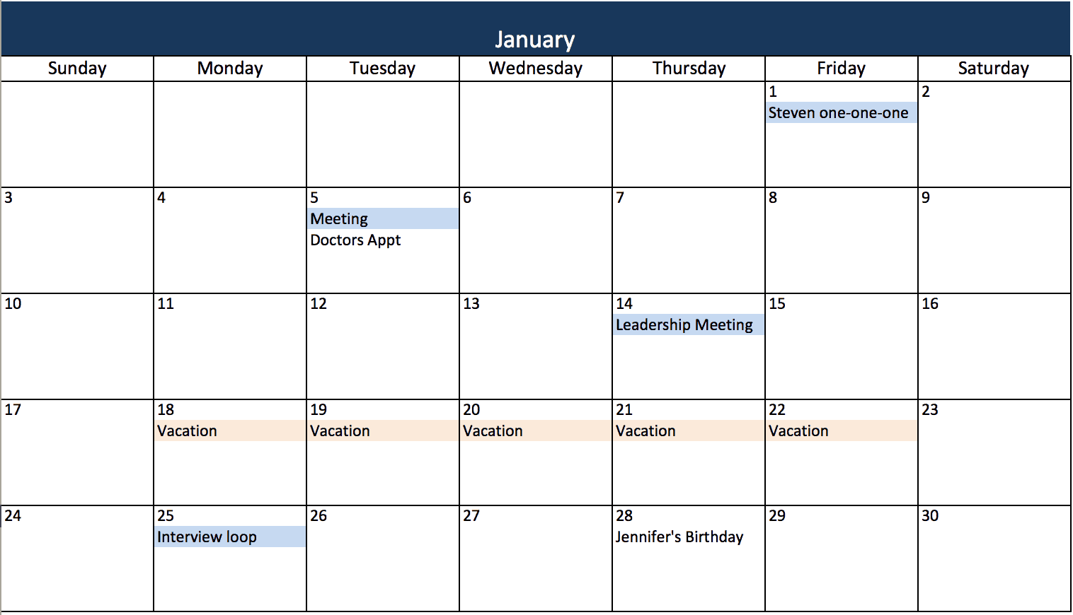 Plantillas De Calendario En Excel Gratuitas Y Listas Para Imprimir Para