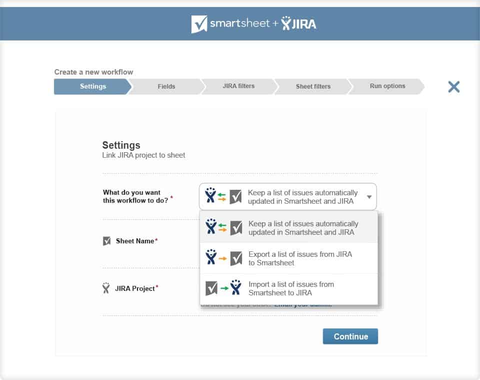 smartsheet jira improved visibility