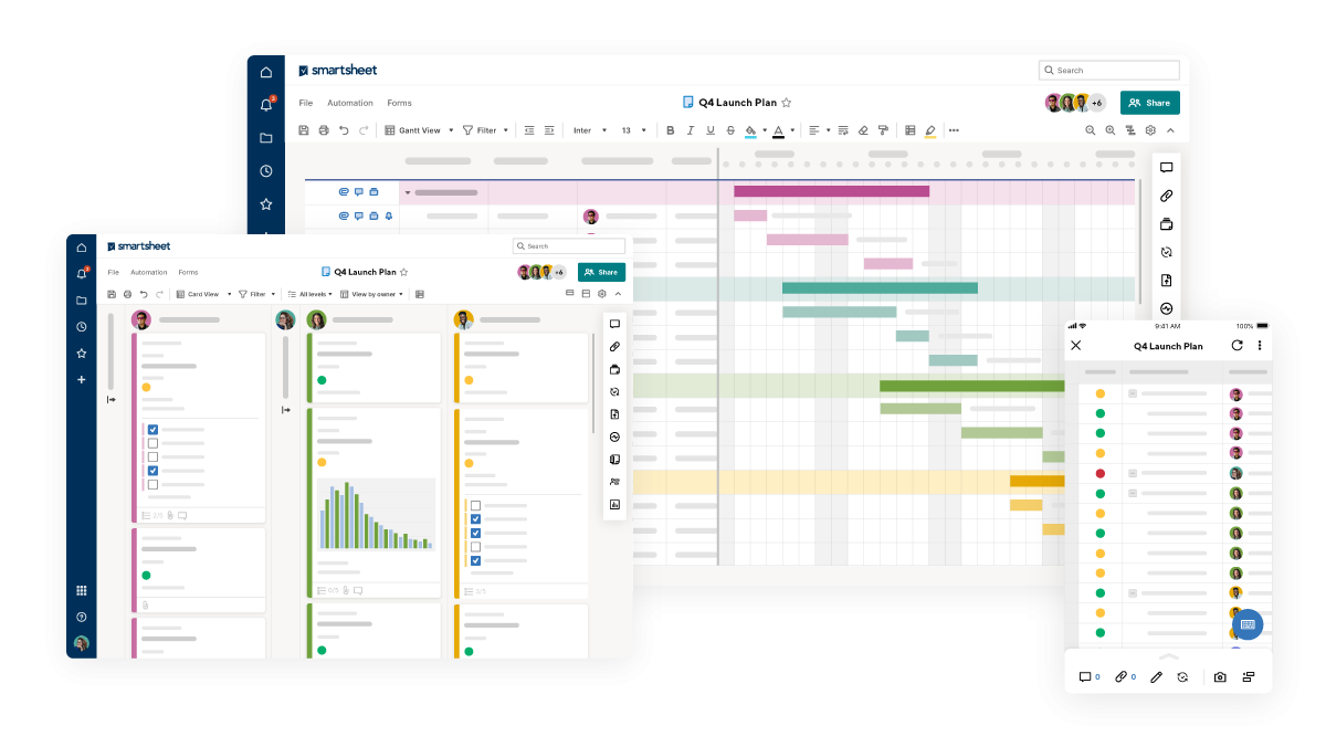 Soluciones Modernas Para Proyectos Y Carteras Smartsheet