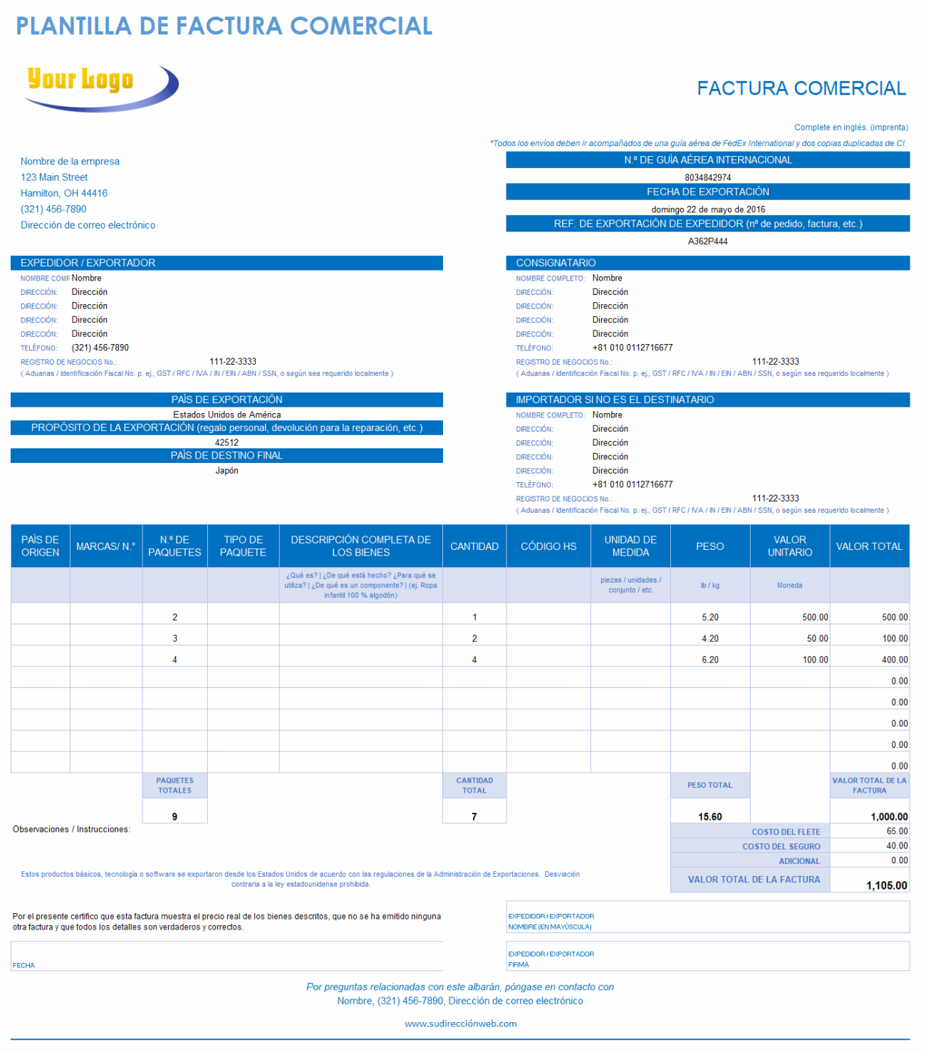 Plantillas De Facturas De Excel Gratuitas Smartsheet 6497