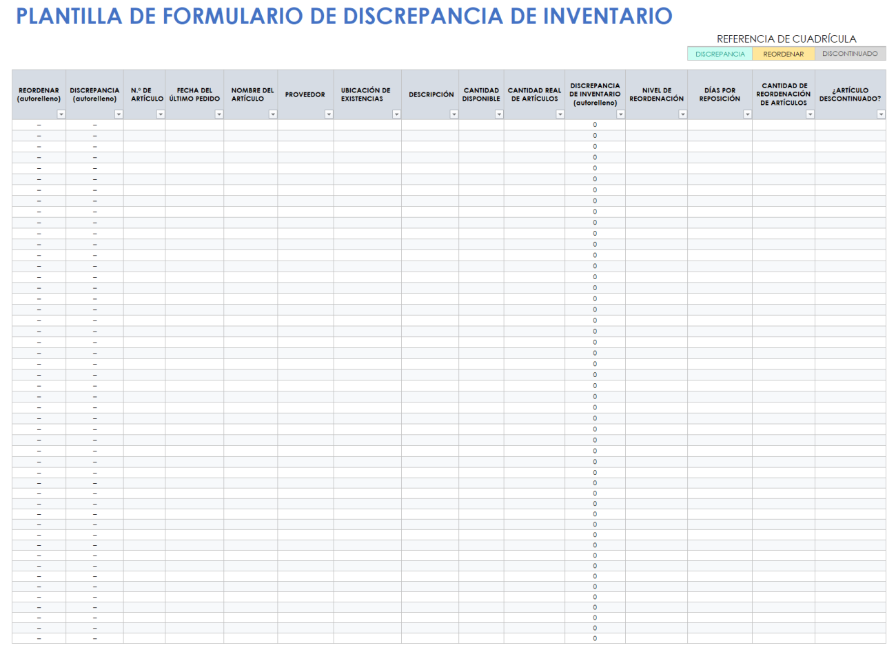 Descargar plantillas gratuitas de formulario de inventario Smartsheet