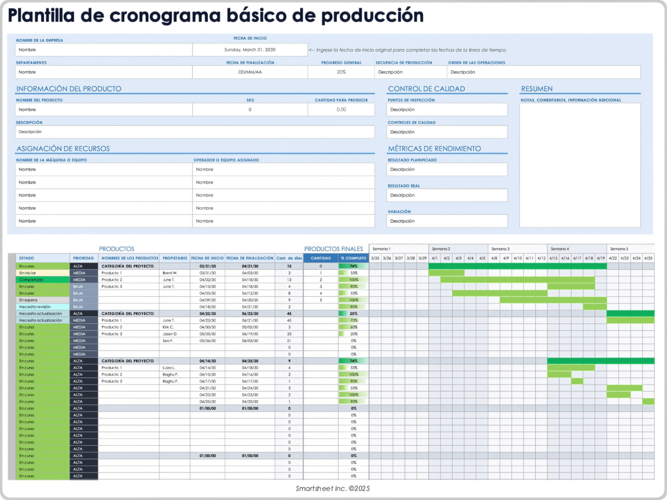 Programa Schedule Plantillas gratuitas de cronograma y planificaci贸n de producci贸n: todos ...