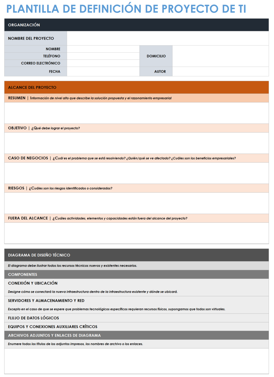 Plantillas Gratuitas De Requisitos Del Proyecto Smartsheet 2981