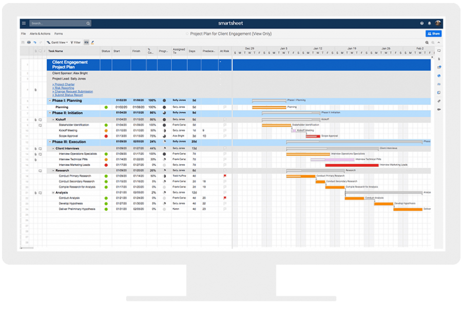 A Comprehensive Guide to Project Planning Smartsheet