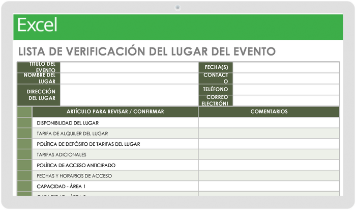 21 Plantillas Gratuitas Para Planificación De Eventos | Smartsheet