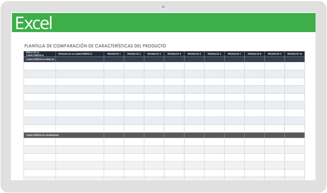 Plantillas Gratuitas De Comparación De Precios Smartsheet 8346