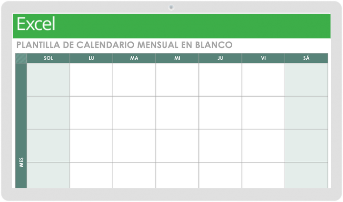 Plantillas gratuitas de calendario en blanco - Smartsheet